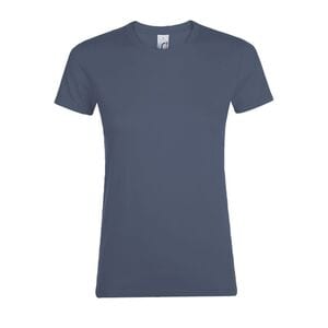 SOL'S 01825 - REGENT WOMEN T Shirt Donna Girocollo Denim