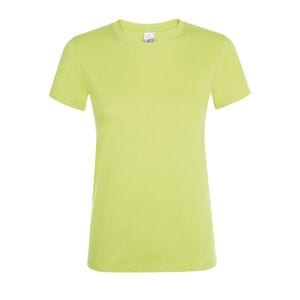 SOL'S 01825 - REGENT WOMEN T Shirt Donna Girocollo Verde mela