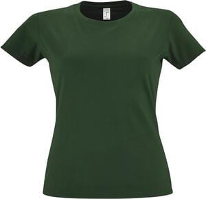 SOL'S 11502 - Imperial WOMEN T Shirt Donna Girocollo Verde bottiglia