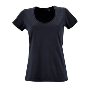 SOL'S 02079 - Metropolitan T Shirt Donna Ampia Scollatura Blu oltremare