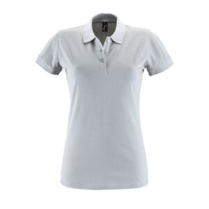 SOL'S 11347 - PERFECT WOMEN Polo Donna Manica Corta Grigio puro