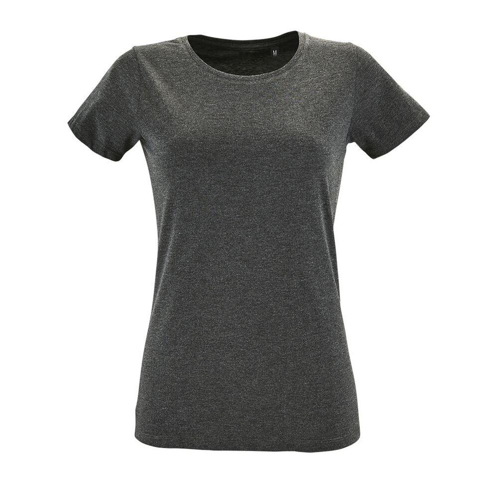 SOL'S 02758 - Regent Fit Women T Shirt Donna Slim Girocollo Manica Corta