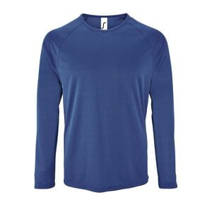 SOLS 02071 - Sporty Lsl Men T Shirt Uomo Manica Lunga