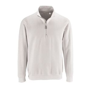 SOL'S 02088 - Stan Felpa Uomo Con 1/2 Zip Bianco