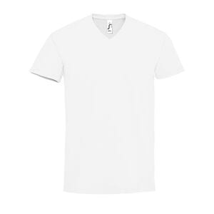 SOL'S 02940 - T-shirt da uomo Imperial con scollo a V Bianco