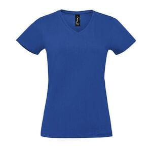 SOL'S 02941 - Imperial V Women T Shirt Donna Scollo A «V» Blu royal