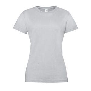 SOL'S 01825 - REGENT WOMEN T Shirt Donna Girocollo Grigio puro