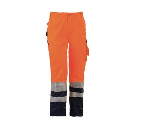 Herock HK012 - Pantaloni Olympus Fluorescent Orange/Navy