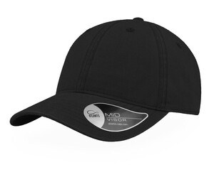 Atlantis AT181 - Cappello da baseball a 6 pannelli Black