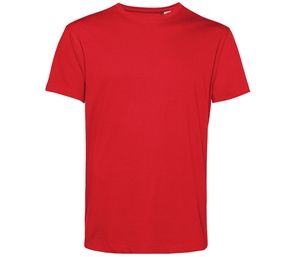 B&C BC01B - T-shirt girocollo da uomo organica 150 Rosso