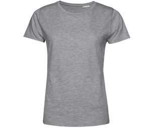 B&C BC02B - T-shirt girocollo organica da donna 150 Grigio medio melange