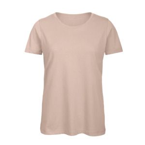 B&C BC02T - Maglietta da donna 100% cotone Millenial Pink