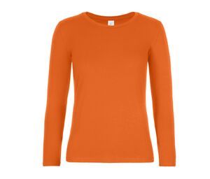 B&C BC08T - T-shirt a maniche lunghe da donna Urban Orange