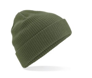 Beechfield BF050 - Cappellino Beanie Cotone Biologico Olive Green