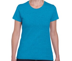 Gildan GN182 - T-shirt girocollo 180 da donna  Heather Sapphire