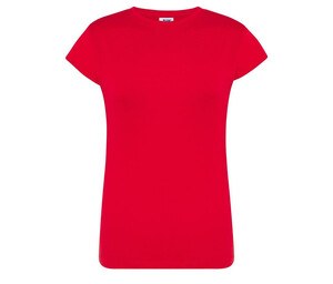 JHK JK150 - T-shirt girocollo da donna 155  Rosso