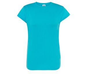 JHK JK150 - T-shirt girocollo da donna 155  Turchese