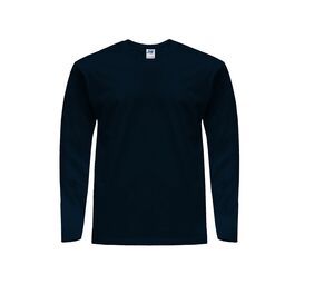 JHK JK175 - T-shirt manica lunga 170 Blu navy