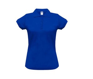 JHK JK211 - Polo da donna in piquet 200 Blu royal