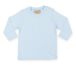 Larkwood LW021 - T-shirt bambino a maniche lunghe Pale Blue