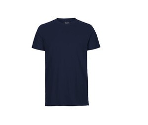 Neutral O61001 - T-shirt aderente da uomo Blu navy