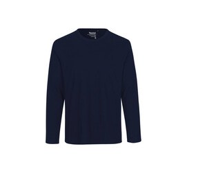 Neutral O61050 - T-shirt da uomo a manica lunga Blu navy