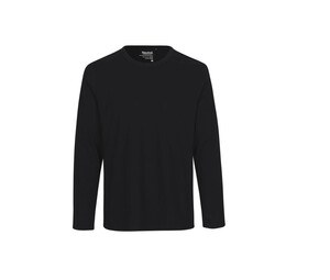 Neutral O61050 - T-shirt da uomo a manica lunga Black