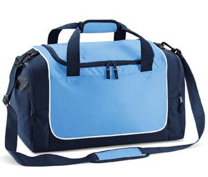 Quadra QD77S - Borsa sportiva per spogliatoio Teamwear Sky Blue/ French Navy/ White