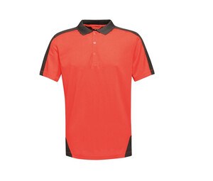 Regatta RGS174 - Polo a contrasto Coolweave Classic Red / Black