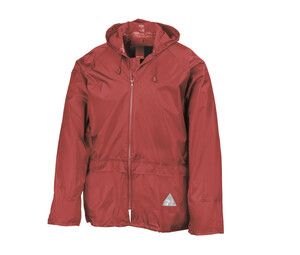 Result RS095 - Set giacca e pantaloni impermeabili Rosso