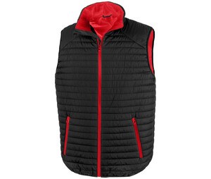 RESULT RS239 - Bodywarmer matelassé Thermoquilt Nero / Rosso