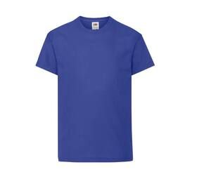 Fruit of the Loom SC1019 - Children's short-sleeves T-shirt Blu royal