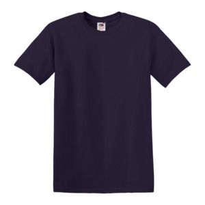 Fruit of the Loom SC220 - T-shirt girocollo da uomo Purple