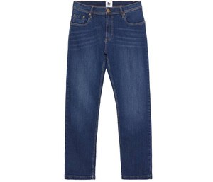 AWDIS SO DENIM SD001 - Jeans a taglio dritto Leo Dark Blue Wash