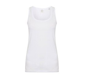 SF Women SK123 - Canotta elasticizzata da donna White