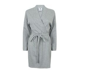Towel City TC050 - Women's wrap robe Grigio medio melange