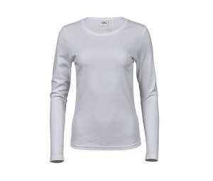 Tee Jays TJ590 - T-shirt a manica lunga da donna White