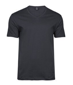 Tee Jays TJ8006 - Fashion soft t-shirt uomo collo a V Grigio scuro