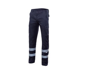 VELILLA V3014S - PANTALONI ELASTICIZZATI MULTIT-ASCHE CON BANDA RIFLETTENTE