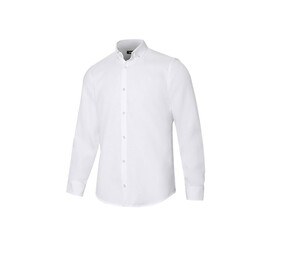 VELILLA V5004S - Camicia da uomo in oxford elasticizzato White