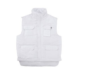 VELILLA VL108 - Gilet trapuntato multi-tasche White