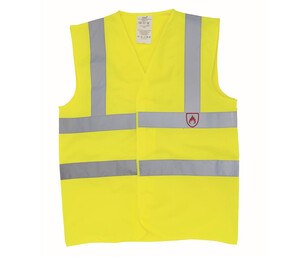 Yoko YK100R - Giacca di sicurezza ignifuga Hi Vis Yellow