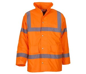 Yoko YK300 - Parka imbottito ad alta visibilità Hi Vis Orange