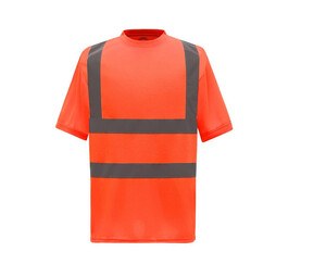 Yoko YK410 - T-Shirt a manica corta ad alta visibilità Hi Vis Orange