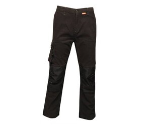 Regatta RG373R - Pantaloni da lavoro elasticizzati Scandal Black