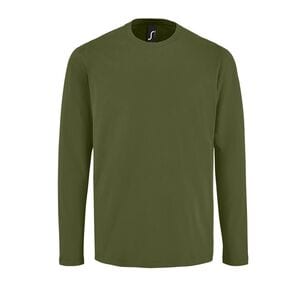 SOL'S 02074 - Imperial LSL MEN T Shirt Uomo Manica Lunga military green