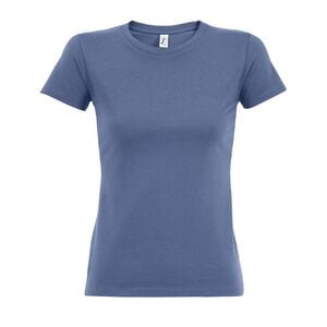 SOL'S 11502 - Imperial WOMEN T Shirt Donna Girocollo Blue