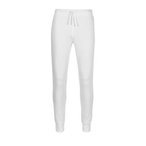 SOL'S 02085 - JAKE WOMEN Pantalone Donna Da Jogging Slim Fit White