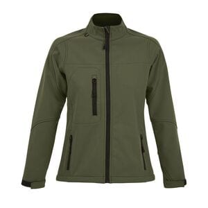 SOL'S 46800 - ROXY Giacca Donna Softshell Full Zip Army