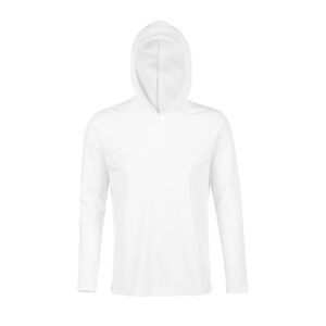 NEOBLU 03186 - Louis Men T Shirt Uomo Con Cappuccio Blanc optique